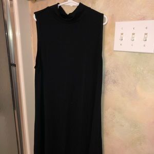 turtle neck tank top dress